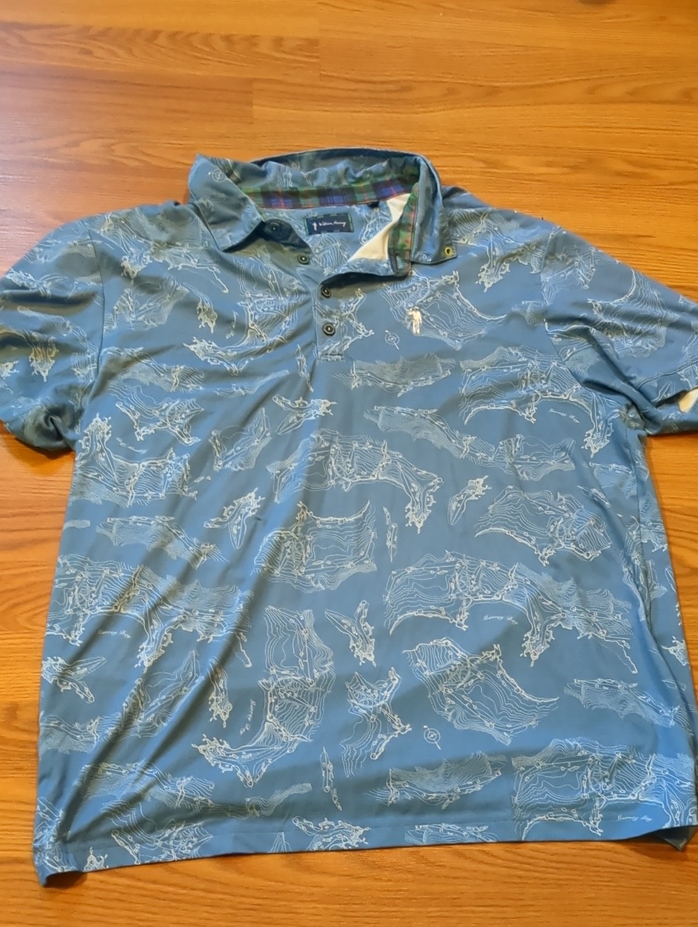 William Murray Golf Reading Greens Topo Polo Shirt XL